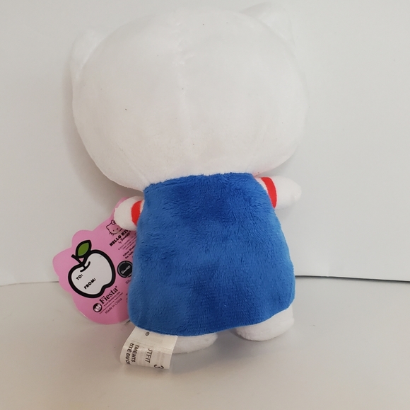 Helly Kitty in Blue overall-skirt - Picture 2 of 3